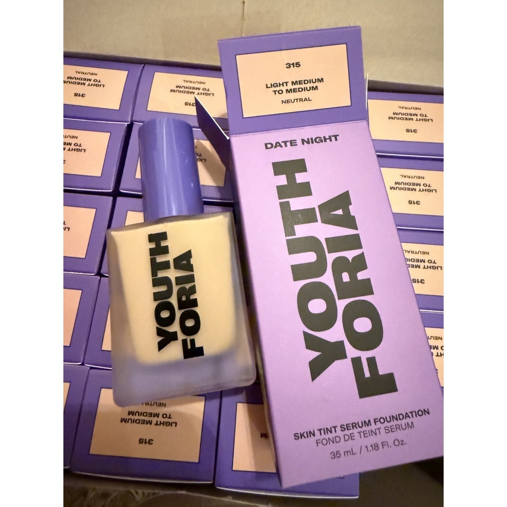 Youthforia Date Night Skin Tint Serum Foundation Shade 315
